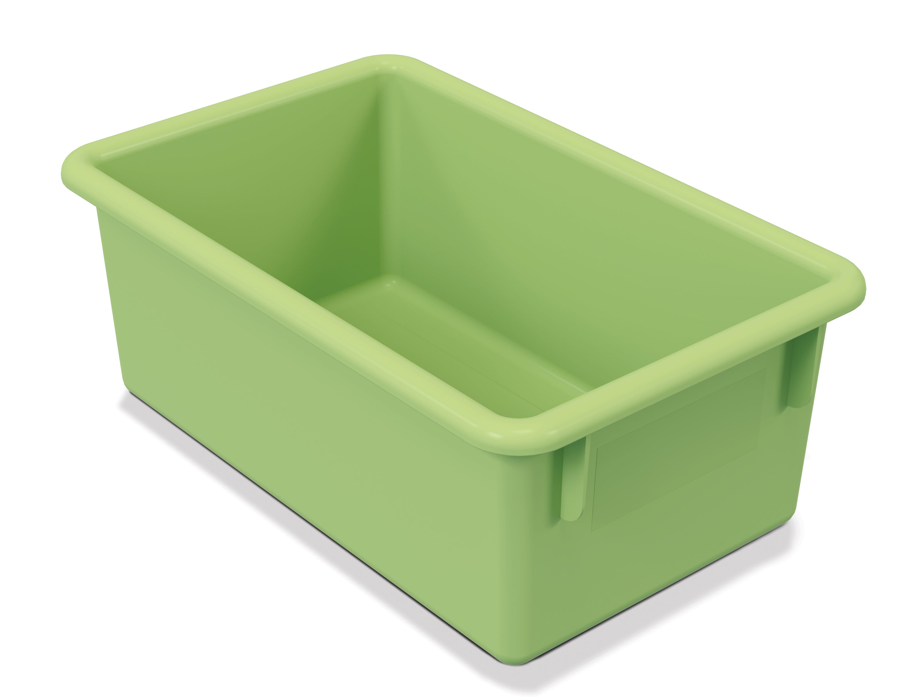 Rainbow Accents® Sectional Cubbie-Tray Mobile Unit - with Trays - Key Lime Green