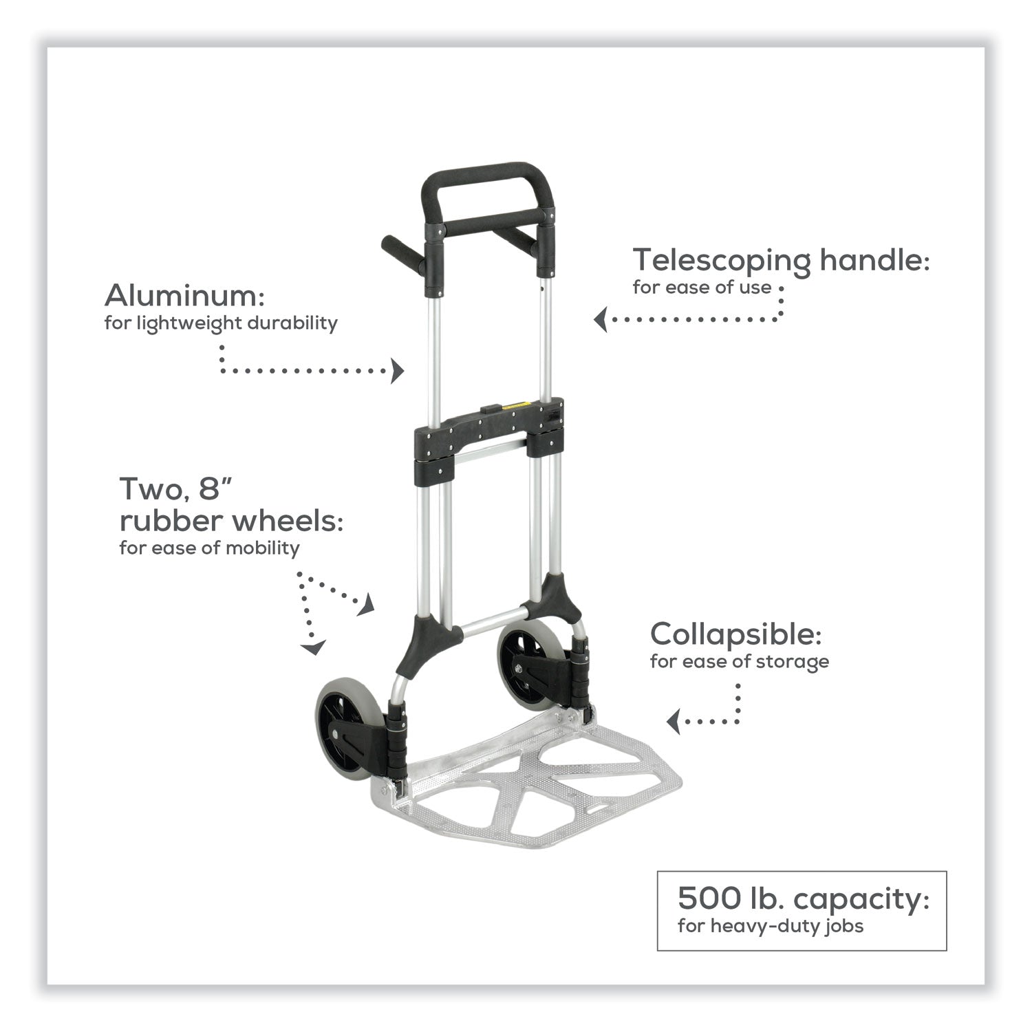Handtruck Stowaway Folding