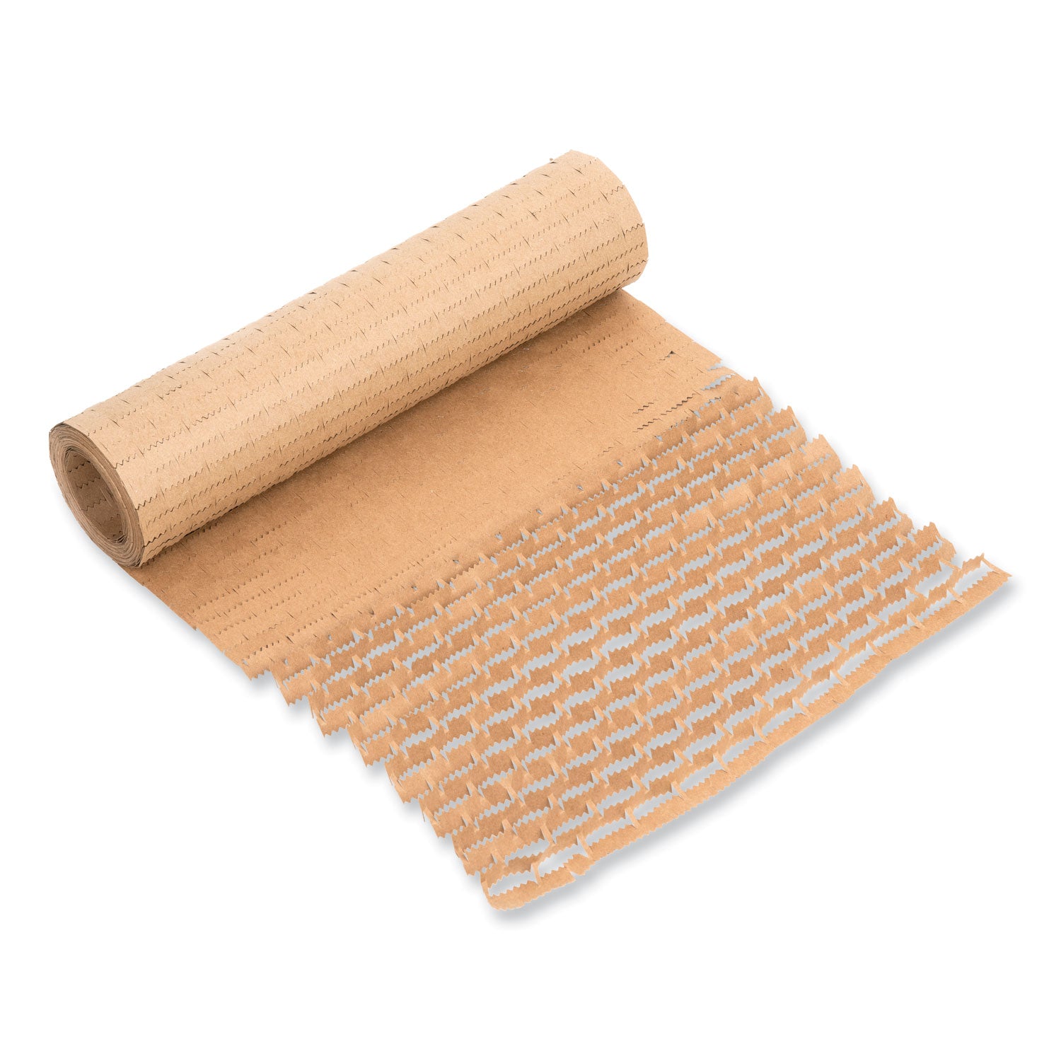 Scotch Cushion Lock Protective Wrap, 30 ft x 12.38", 26 lb Basis Weight, Brown, Paper, 1 Roll