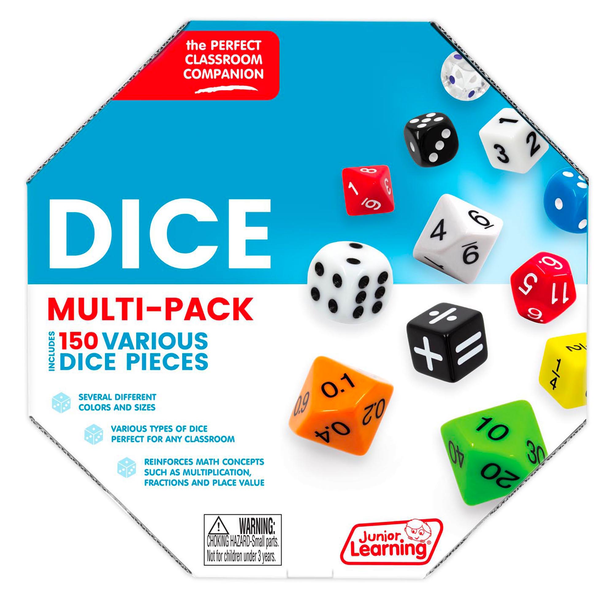 Dice Multi-Pack, 150 Pieces