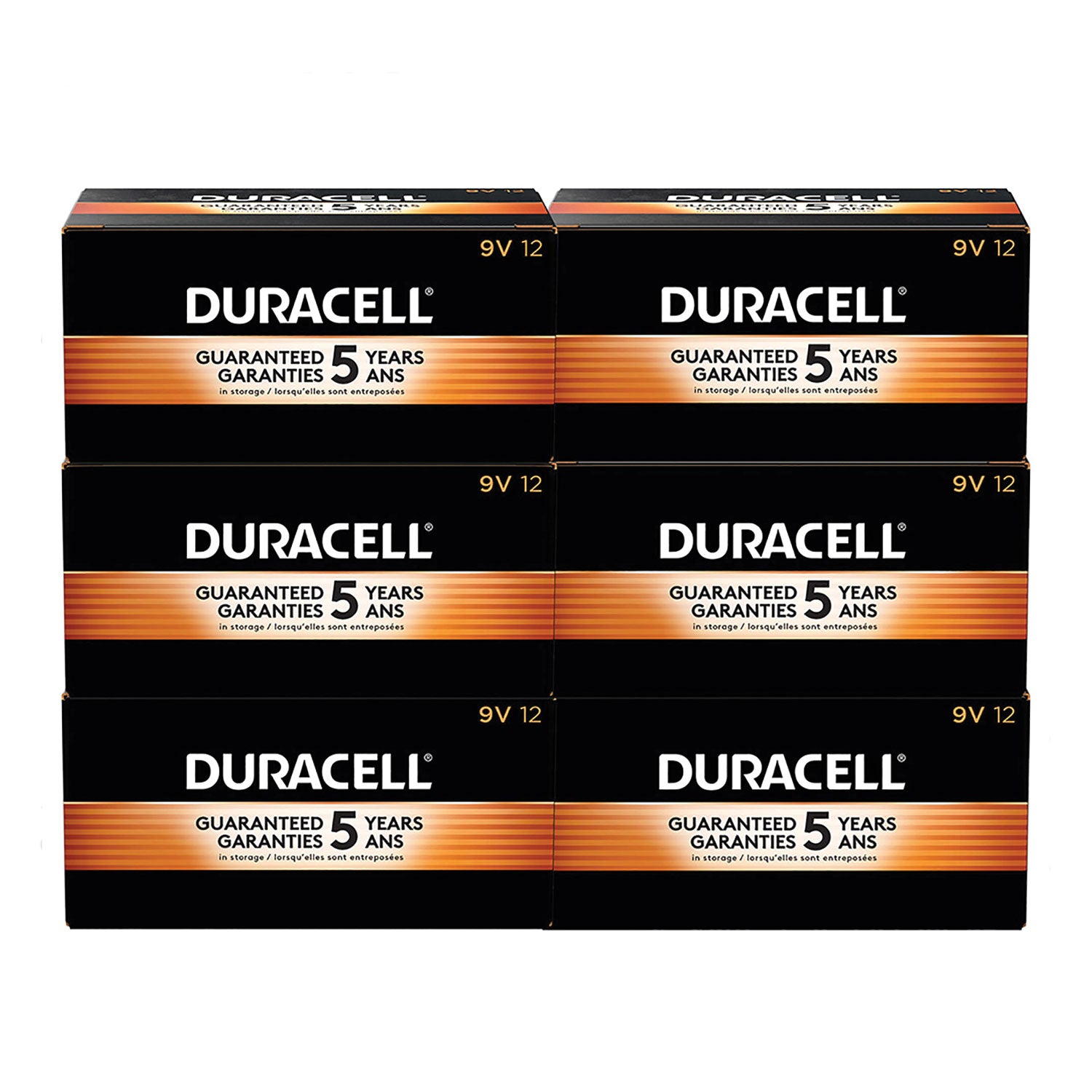 Coppertop Alkaline 9v Batteries, 72/carton