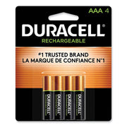 For Gaming Controller, Flashlight, Monitoring Device - Battery Rechargeable - AAA - 4/Pack - 1 Each
