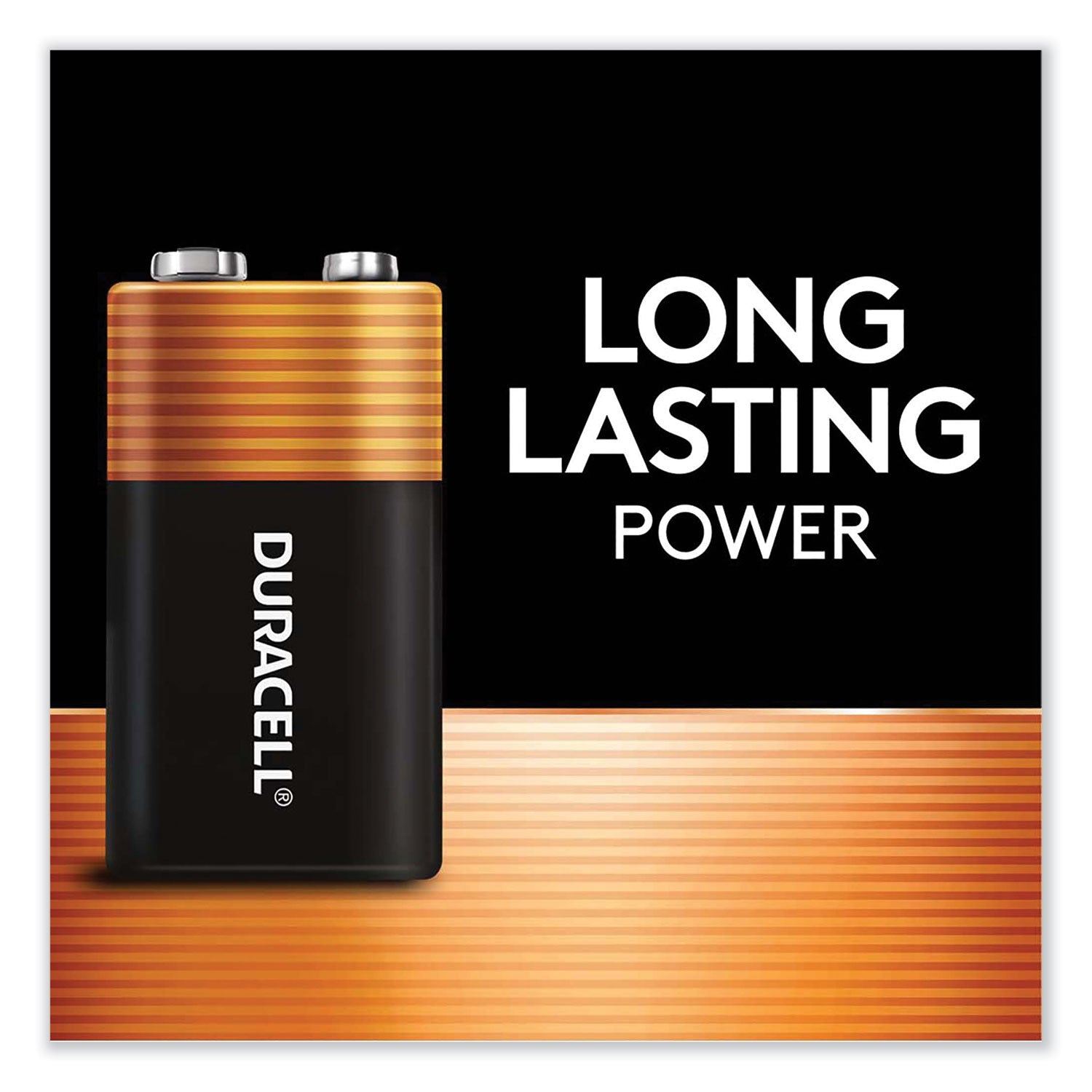 Duracell 9-Volt Coppertop Alkaline Batteries - For Multipurpose - 9V - 4 / Pack