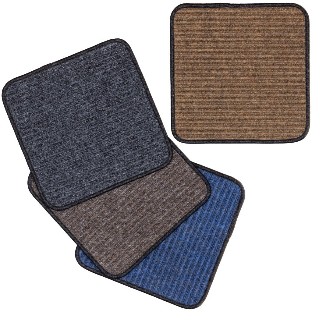 All Seasons Seaside Outdoor Indoor Seating - 16in x 16in - Squares Set of 25 - Multi Color