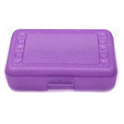 Pencil Box, Purple Sparkle