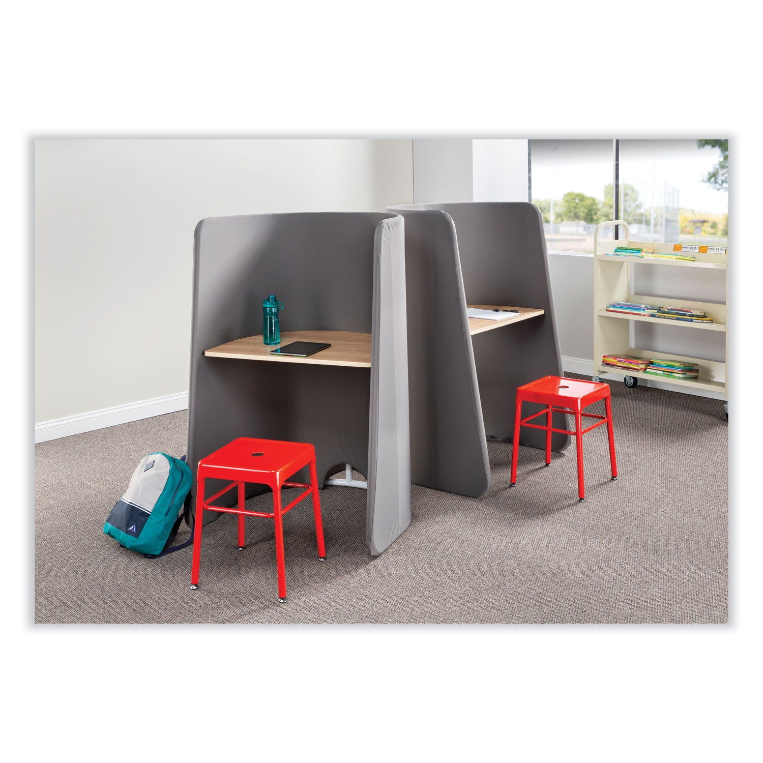 Lrg Roam Workstation Dk Gr