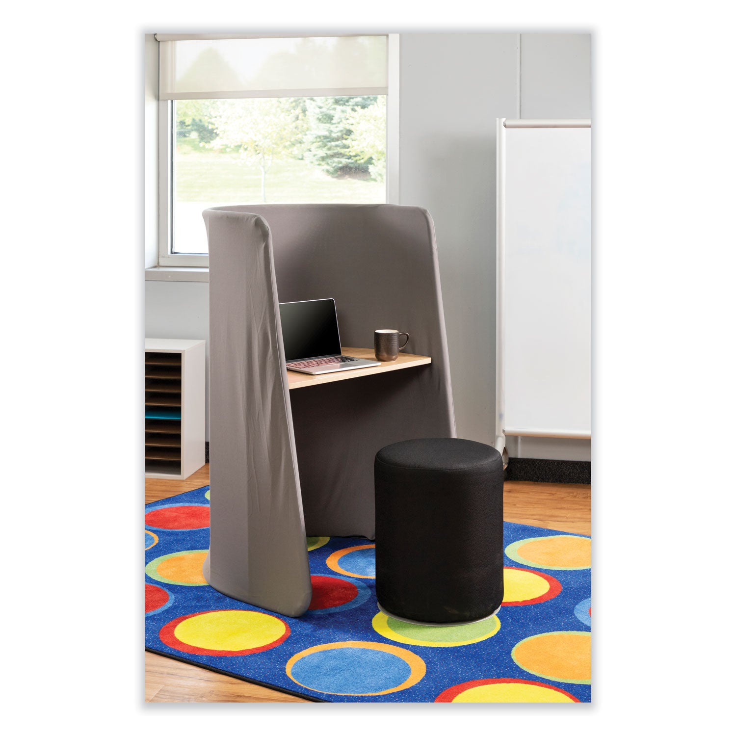 Lrg Roam Workstation Dk Gr