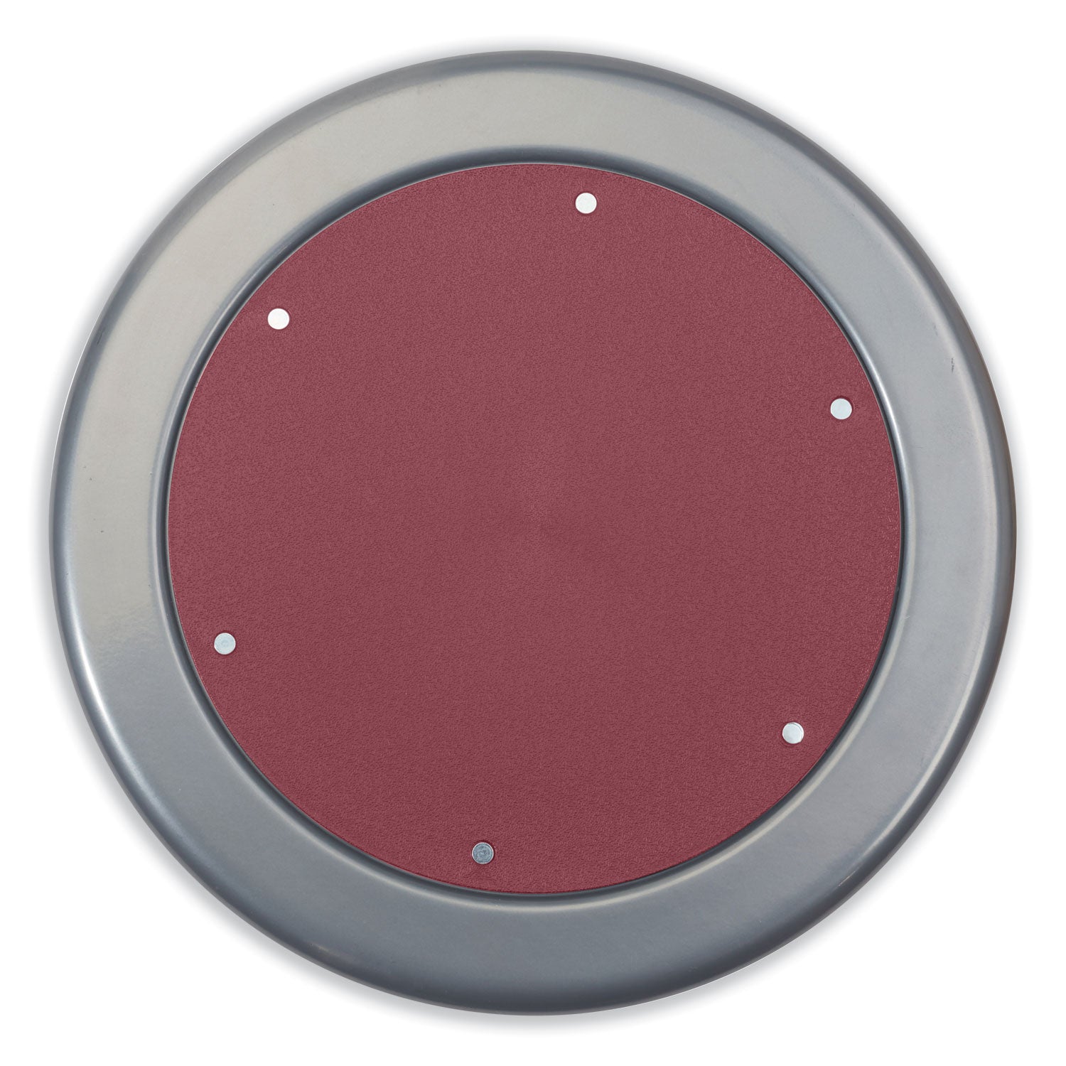 NPS® 18”-25” Height Adjustable Designer Stool, Surface Color: Burgundy, Frame Color: Black