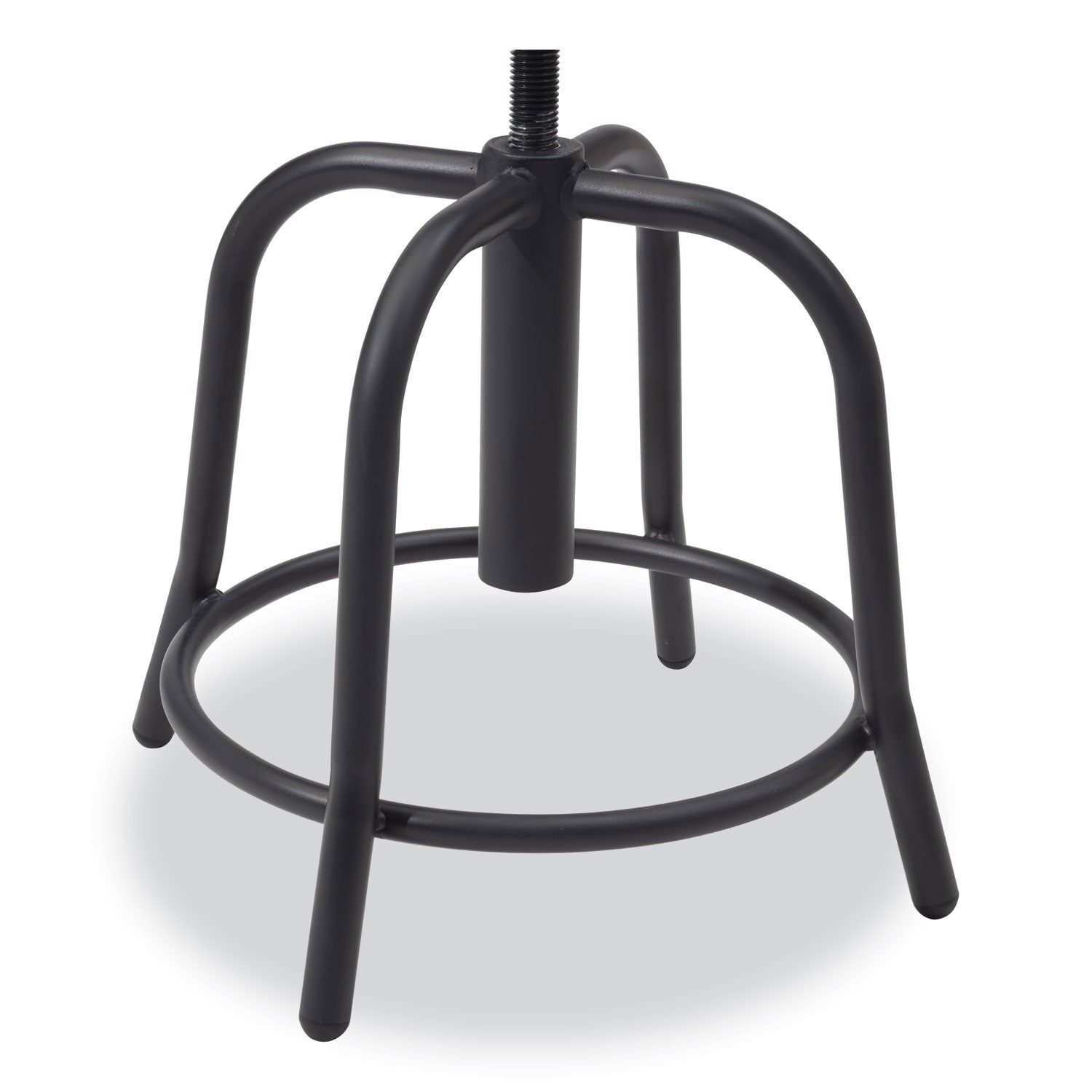 NPS® 18”-25” Height Adjustable Designer Stool, Surface Color: Persian Blue, Frame Color: Black