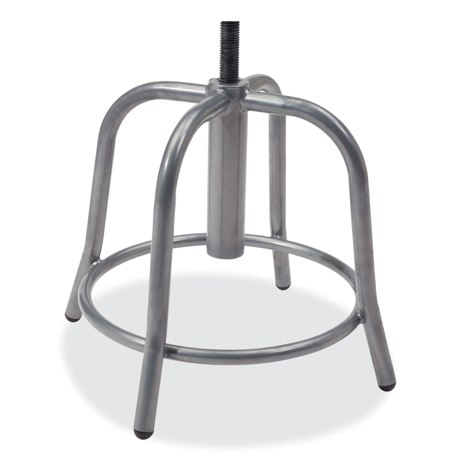 NPS® 18”-25” Height Adjustable Designer Stool, Surface Color: Persian Blue, Frame Color: Grey