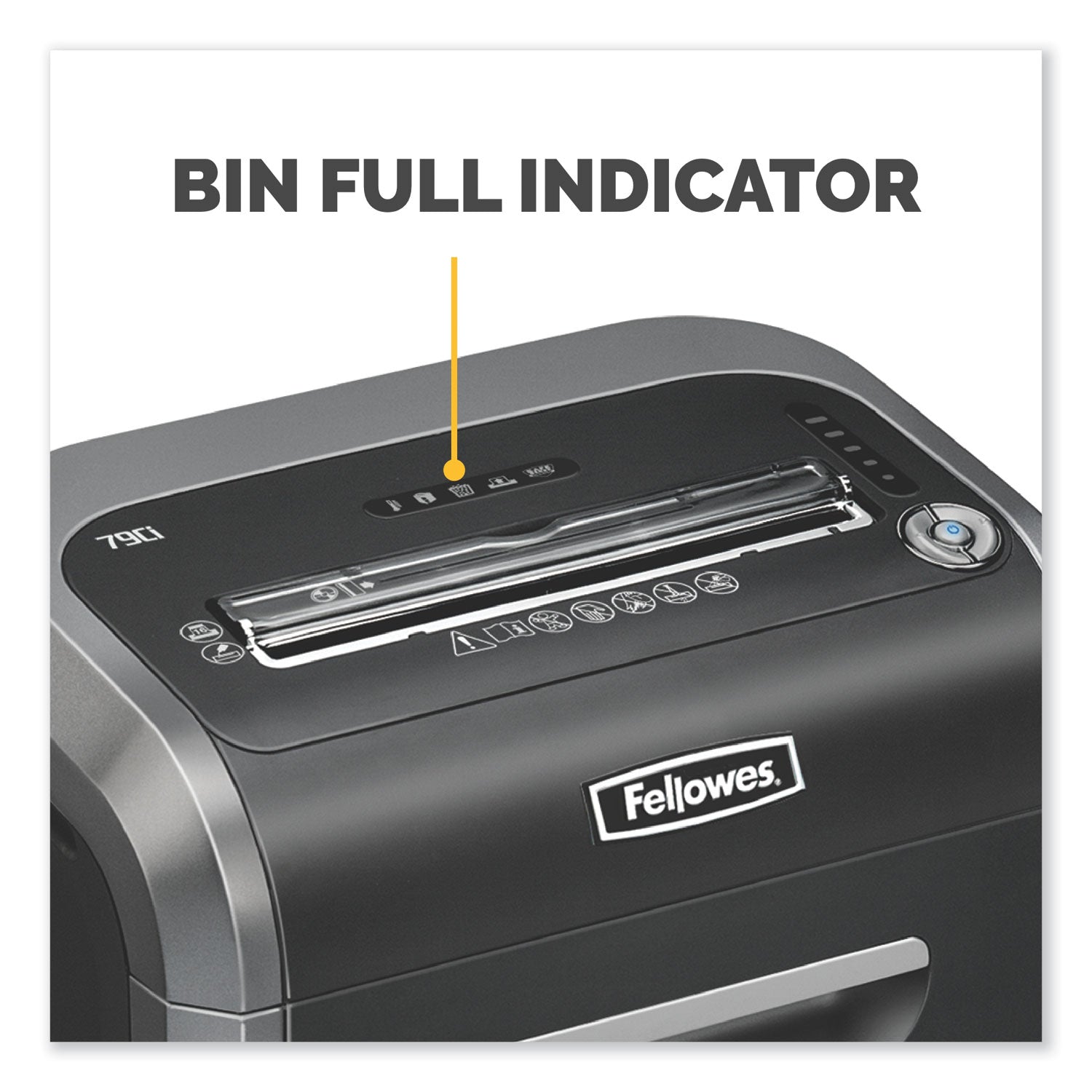 Fellowes Powershred 79Ci 100% Jam-Proof Cross-cut Shredder