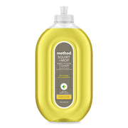 Method Squirt + Mop Hard Floor Cleaner - Ready-To-Use - 25 fl oz (0.8 quart) - Lemon Ginger Scent - Non-toxic, Deodorize, Triclosan-free - Lemon - 1 Each