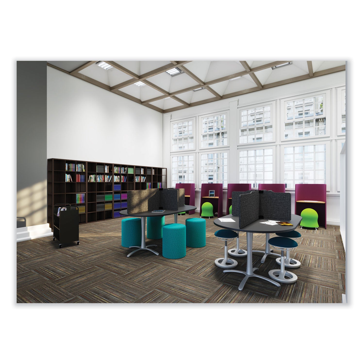 Chair Zenergy Ball Blue Vnyl