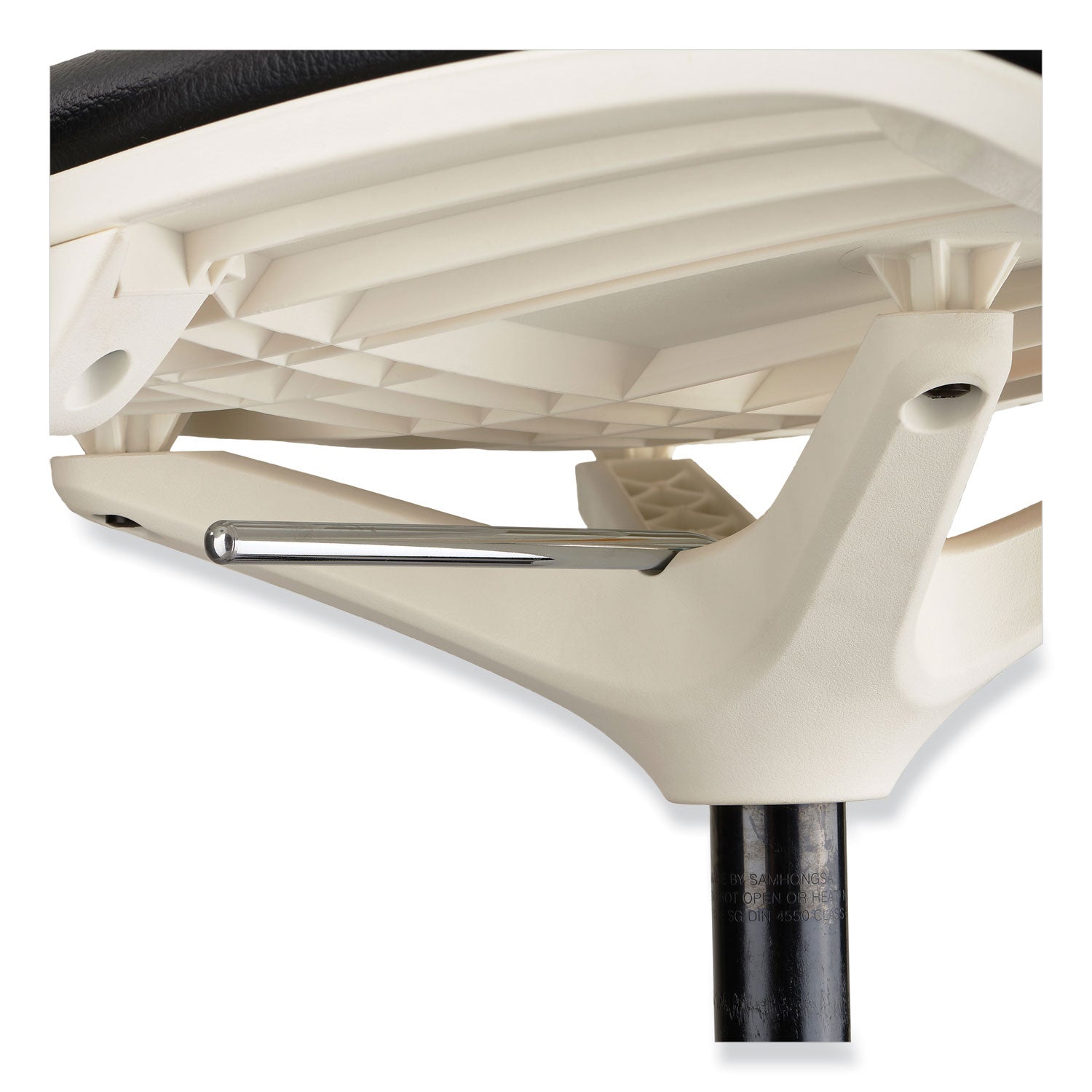 Shell Ext Hgt Task Chair White