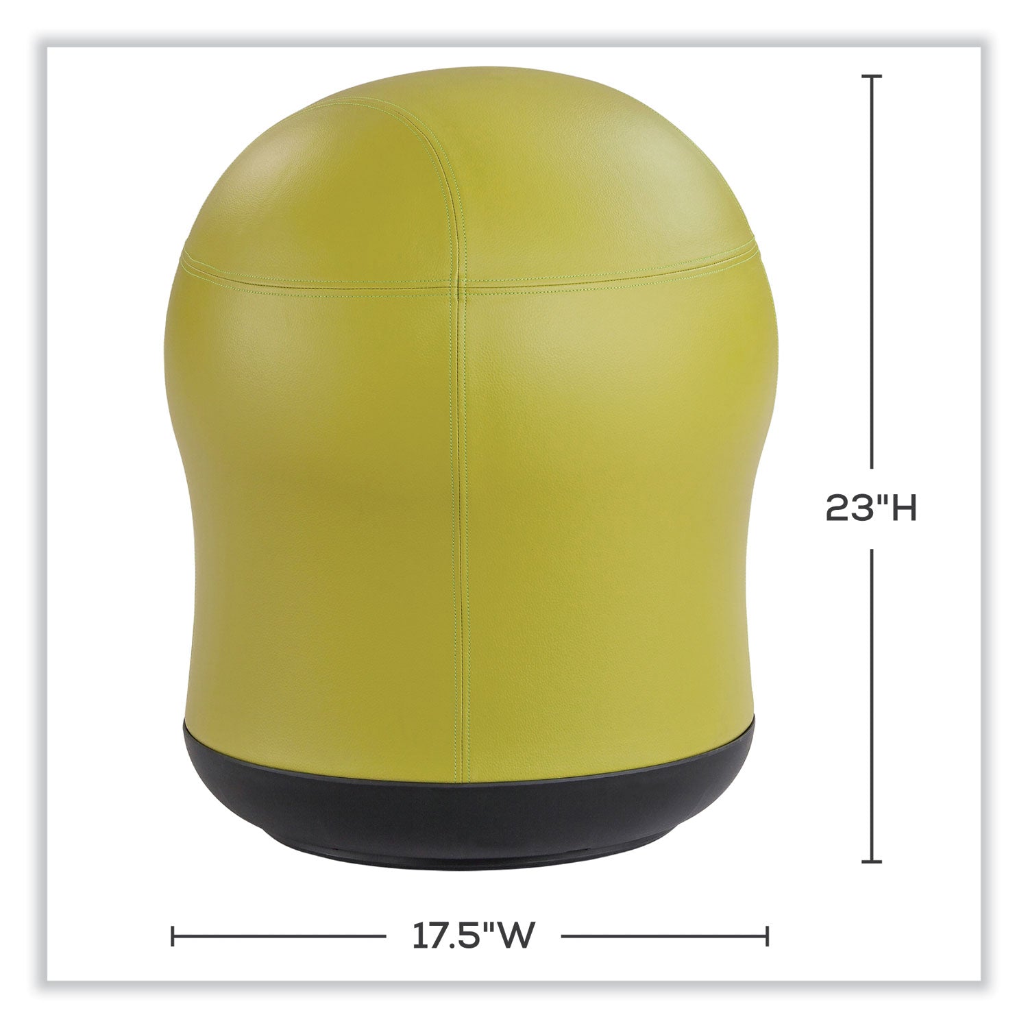 Zenergy Swivel Green Vinyl