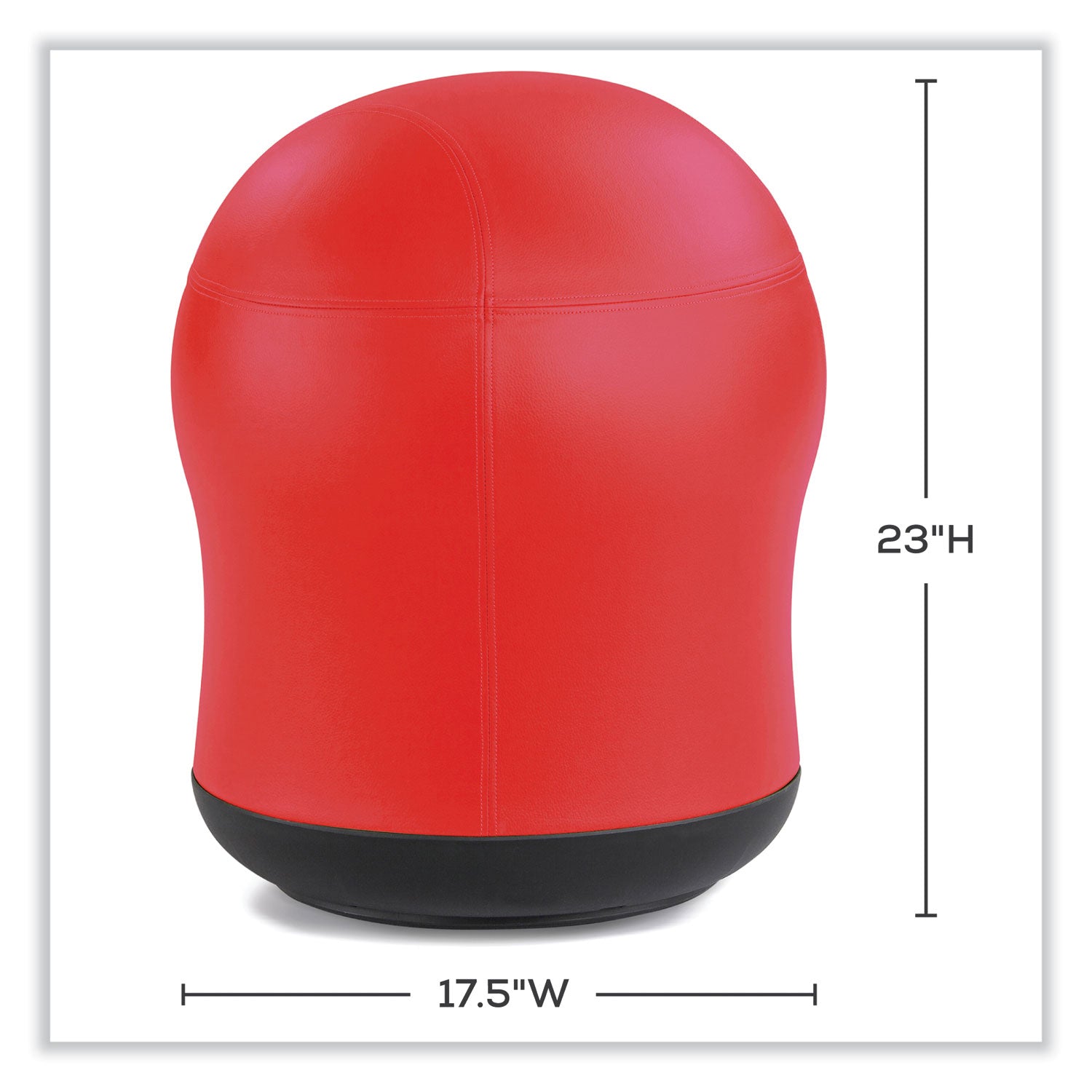 Zenergy Swivel Red Vinyl