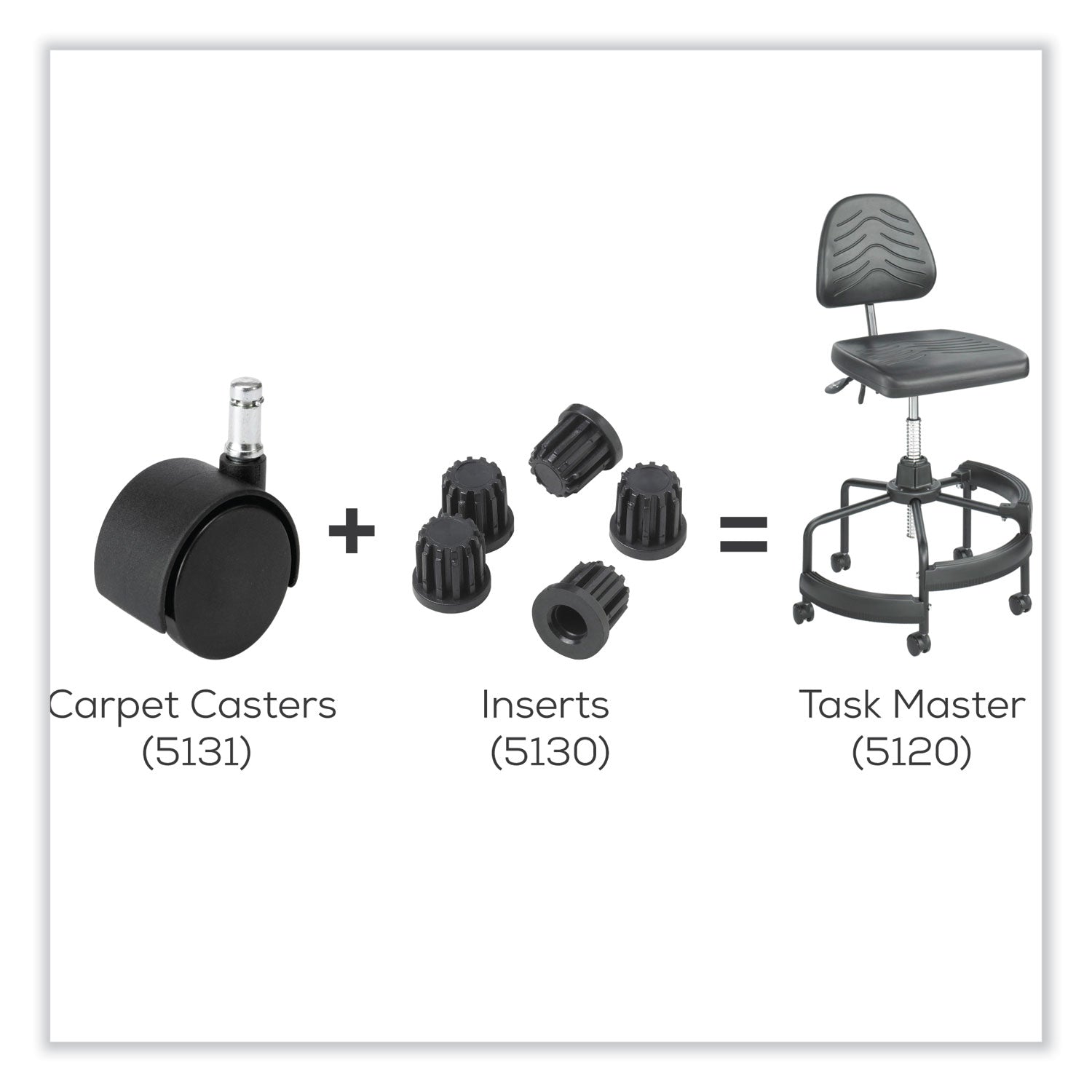 Inserts Tubular Steel Chair 5E