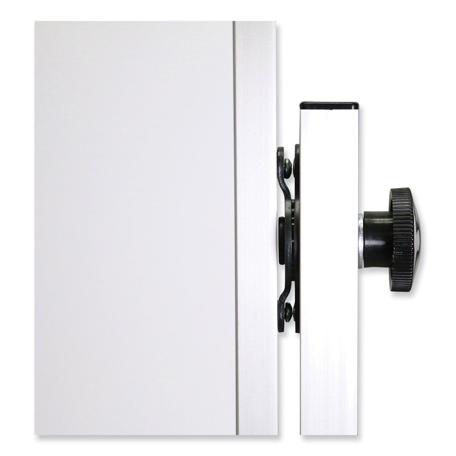 96" (8 ft) Width x 48" (4 ft) Height - White Porcelain Surface - Aluminum Frame - Magnetic - Eraser Included - Assembly Required - 1 Each