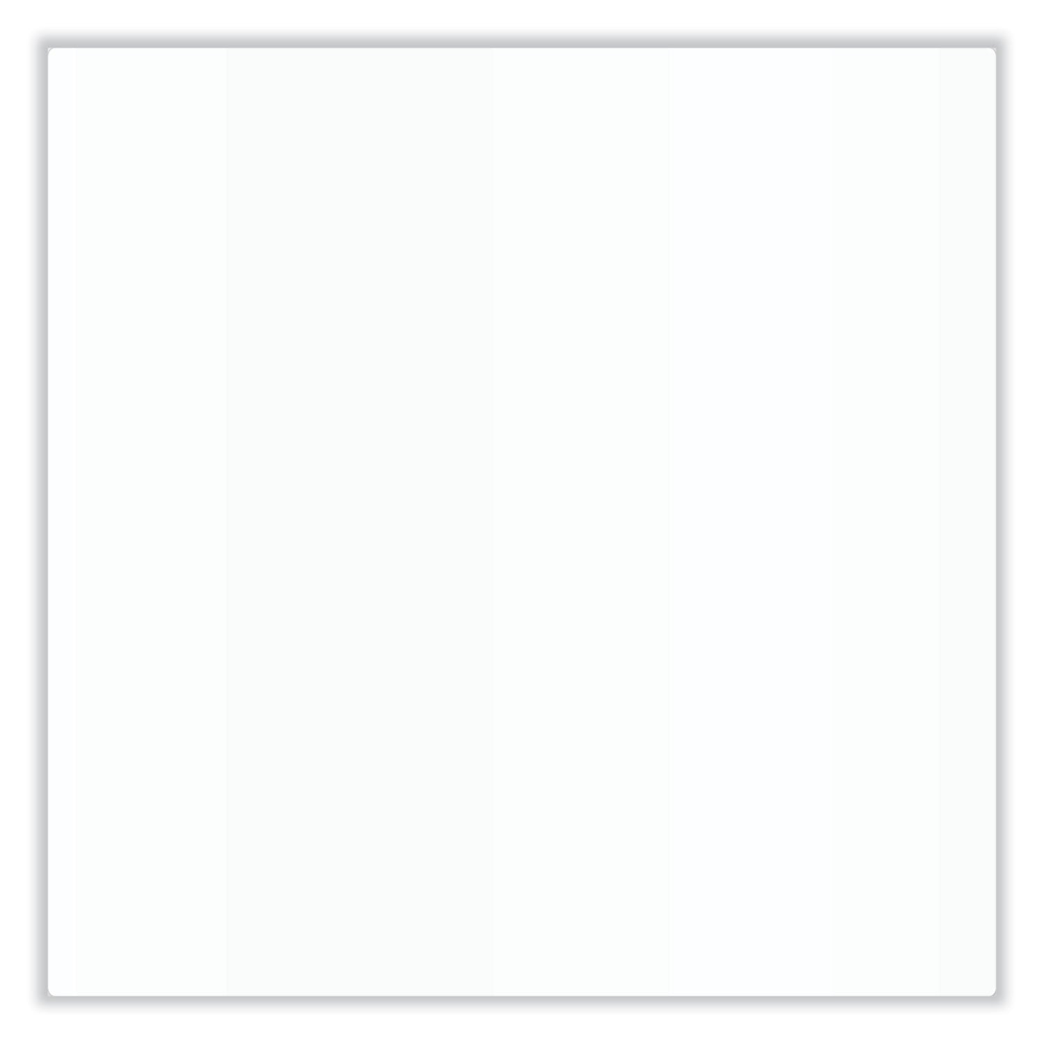 Ghent Aria Low Profile Glass Whiteboard - 72" (6 ft) Width x 48" (4 ft) Height - Tempered Glass Surface - White Back - Rectangle - Horizontal/Vertical - Magnetic - Square Corner, Recyclable - 1 Each - TAA Compliant