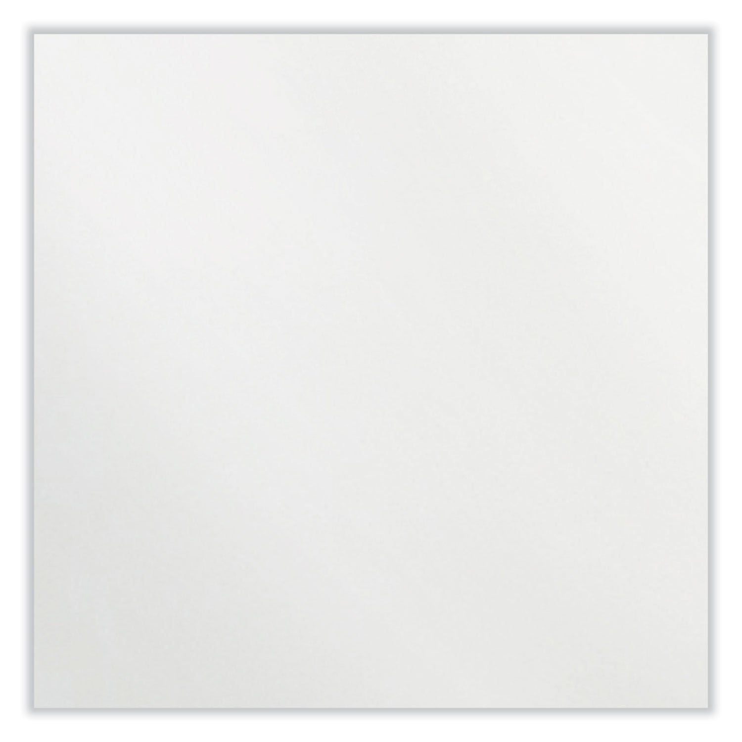 Coda Low Profile Circular Magnetic Glassboard, 36" x 36", White Surface