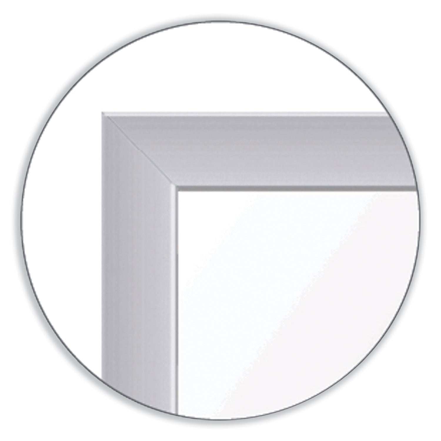 Ghent Healthcare Whiteboard - 72" (6 ft) Width x 48" (4 ft) Height - White Steel Surface - Satin Aluminum Frame - Rectangle - Horizontal - Magnetic - Stain Resistant, Ghost Resistant, Fade Resistant, Accessory Tray - 1 Each - TAA Compliant