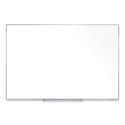 96" (8 ft) Width x 48" (4 ft) Height - Melamine Surface - Aluminum Frame - Durable, Non-magnetic - 1 Each