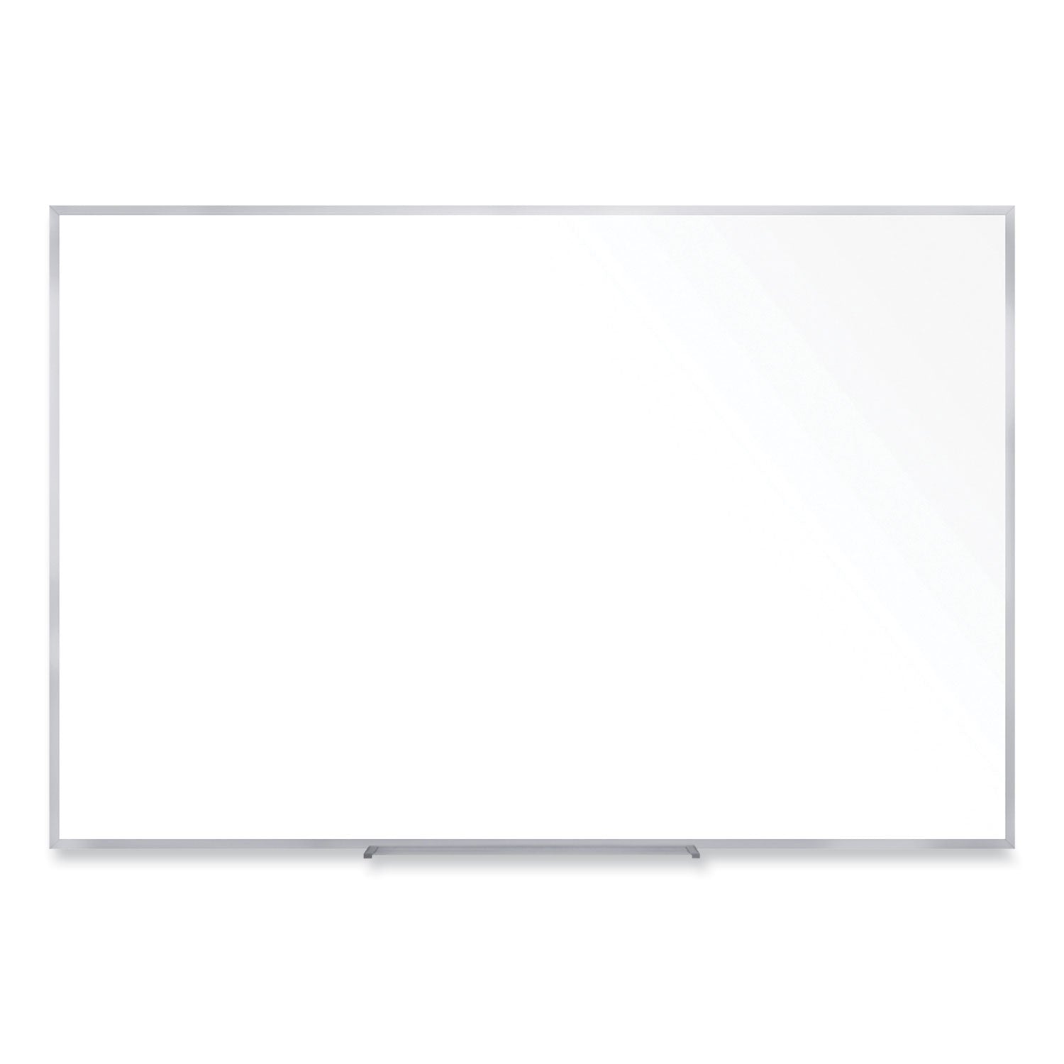 Ghent M2 Dry Erase Board - 60" (5 ft) Width x 36" (3 ft) Height - White Surface - Satin Aluminum Frame - Rectangle - Horizontal - Non-magnetic, Accessory Tray, Eco-friendly, Durable - 1 Each - TAA Compliant