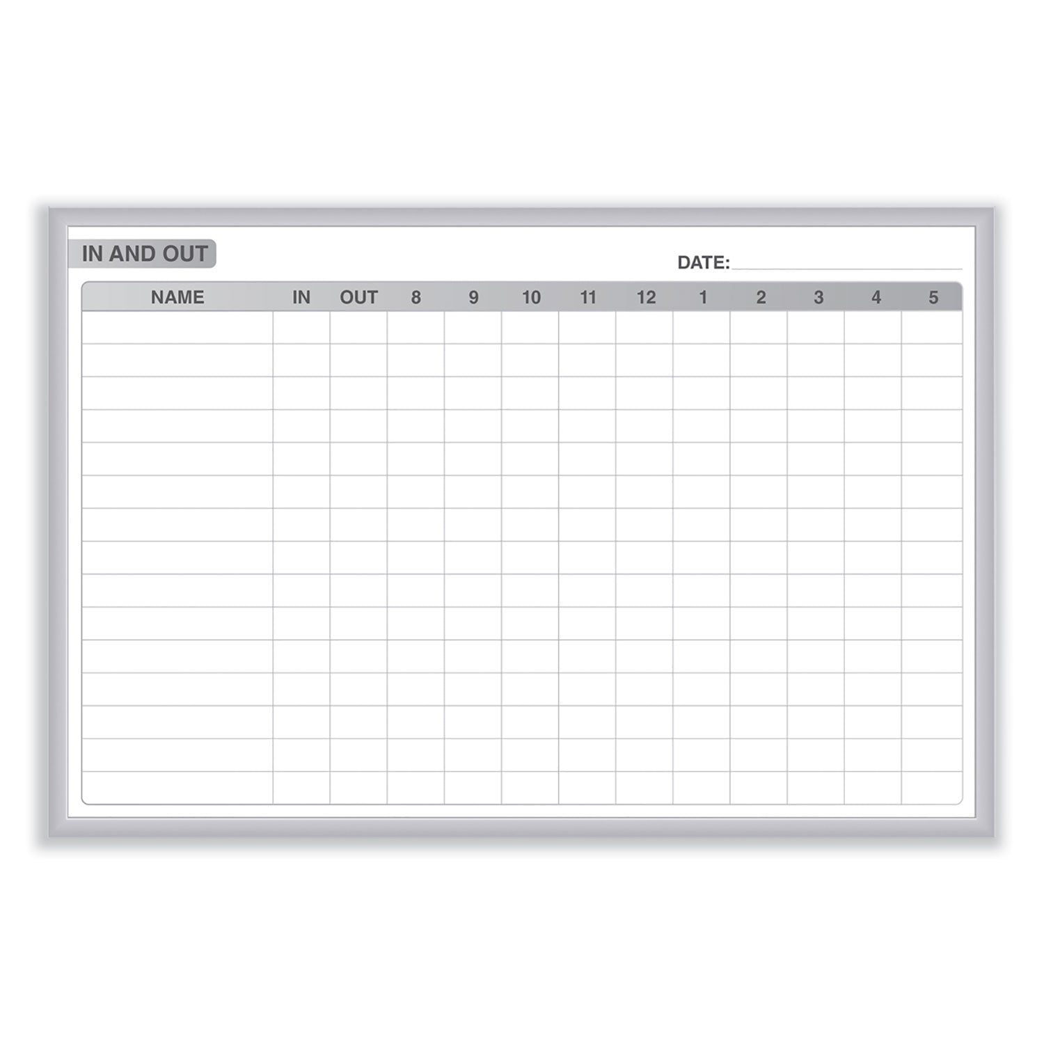 Ghent Dry Erase Board, 96" x 48", White Steel Surface, Satin Aluminum Frame, Magnetic, Stain/Ghost/Fade Resistant, Accessory Tray, 1 Each
