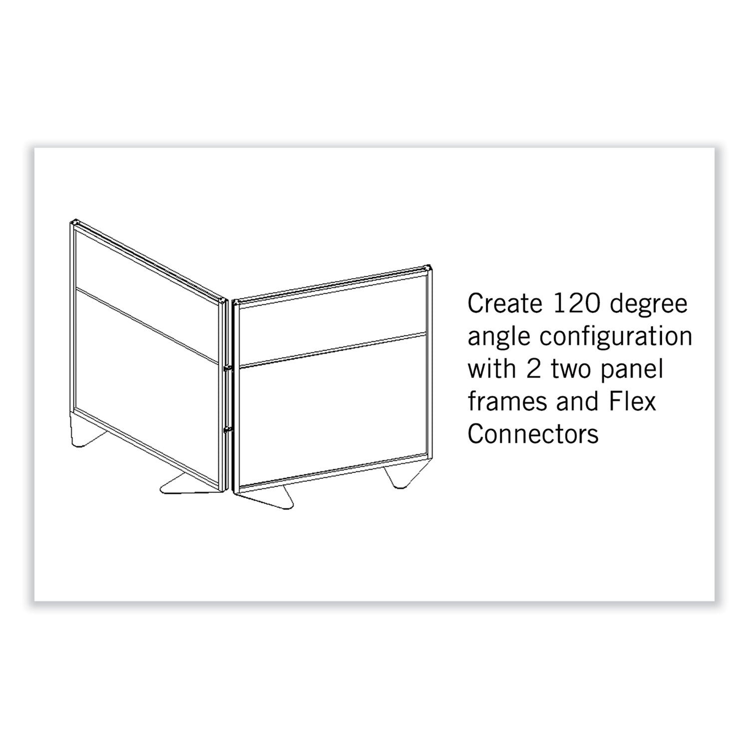 Ghent Partition, 48" x 54", Aluminum Frame, Porcelain & Vinyl, Caramel, 1 Each
