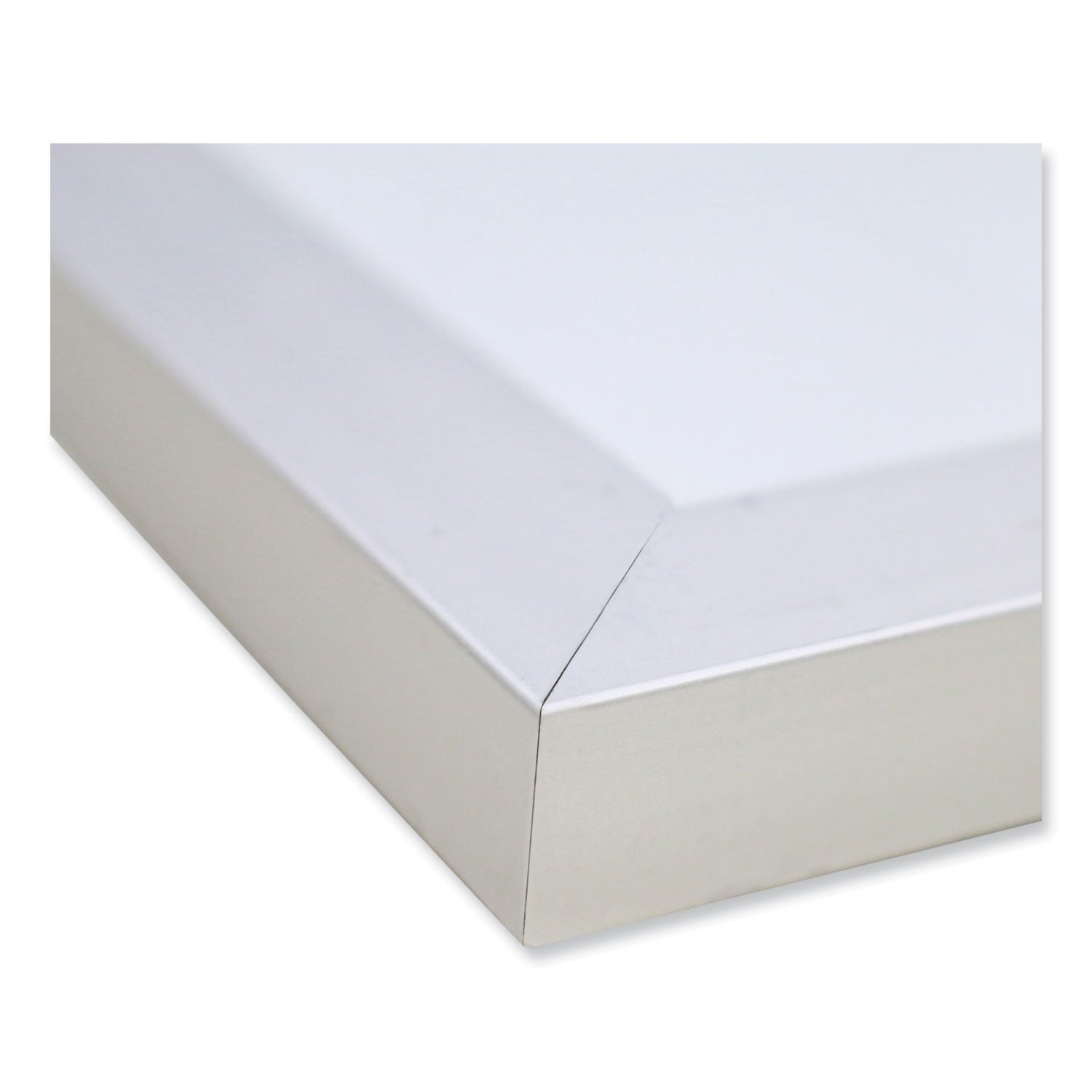 Ghent Verona Markerboard - 48" (4 ft) Width x 36" (3 ft) Height - Melamine Surface - Aluminum Frame - Durable, Non-magnetic - 1 Each