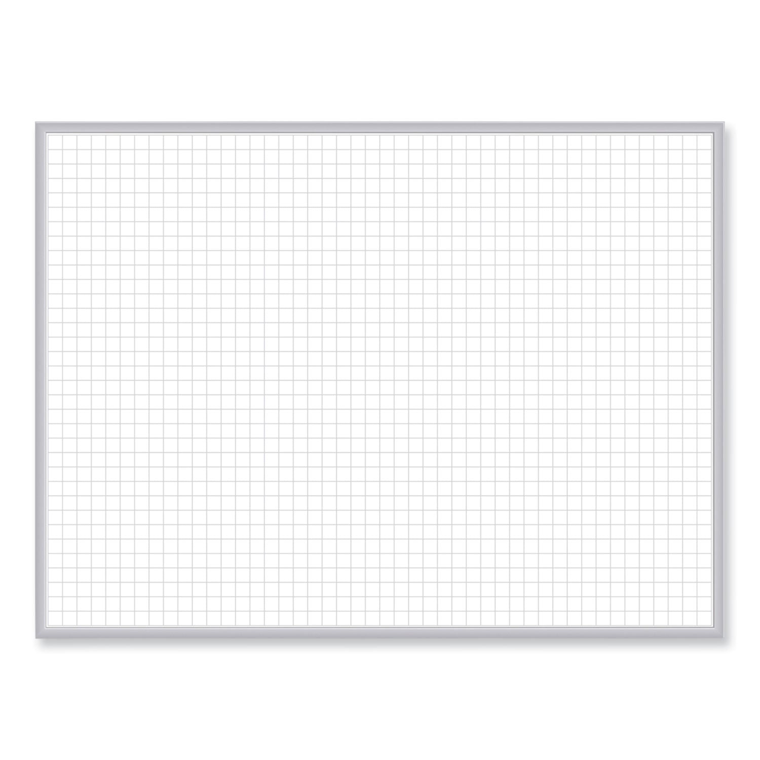 Ghent Verona Markerboard - 48" (4 ft) Width x 36" (3 ft) Height - Melamine Surface - Aluminum Frame - Durable, Non-magnetic - 1 Each