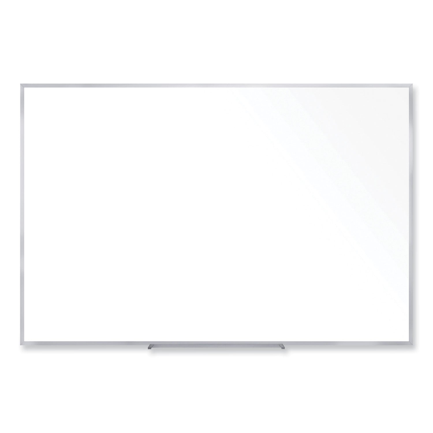 Ghent M2 Dry Erase Board - 60" (5 ft) Width x 48" (4 ft) Height - White Surface - Satin Aluminum Frame - Rectangle - Horizontal - Non-magnetic, Accessory Tray, Eco-friendly, Durable - 1 Each - TAA Compliant