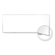 Ghent M1 Dry Erase Board, 144" x 48", White Porcelain Surface, Satin Aluminum Frame, Magnetic, Rectangle, Accessory Tray, 1 Each