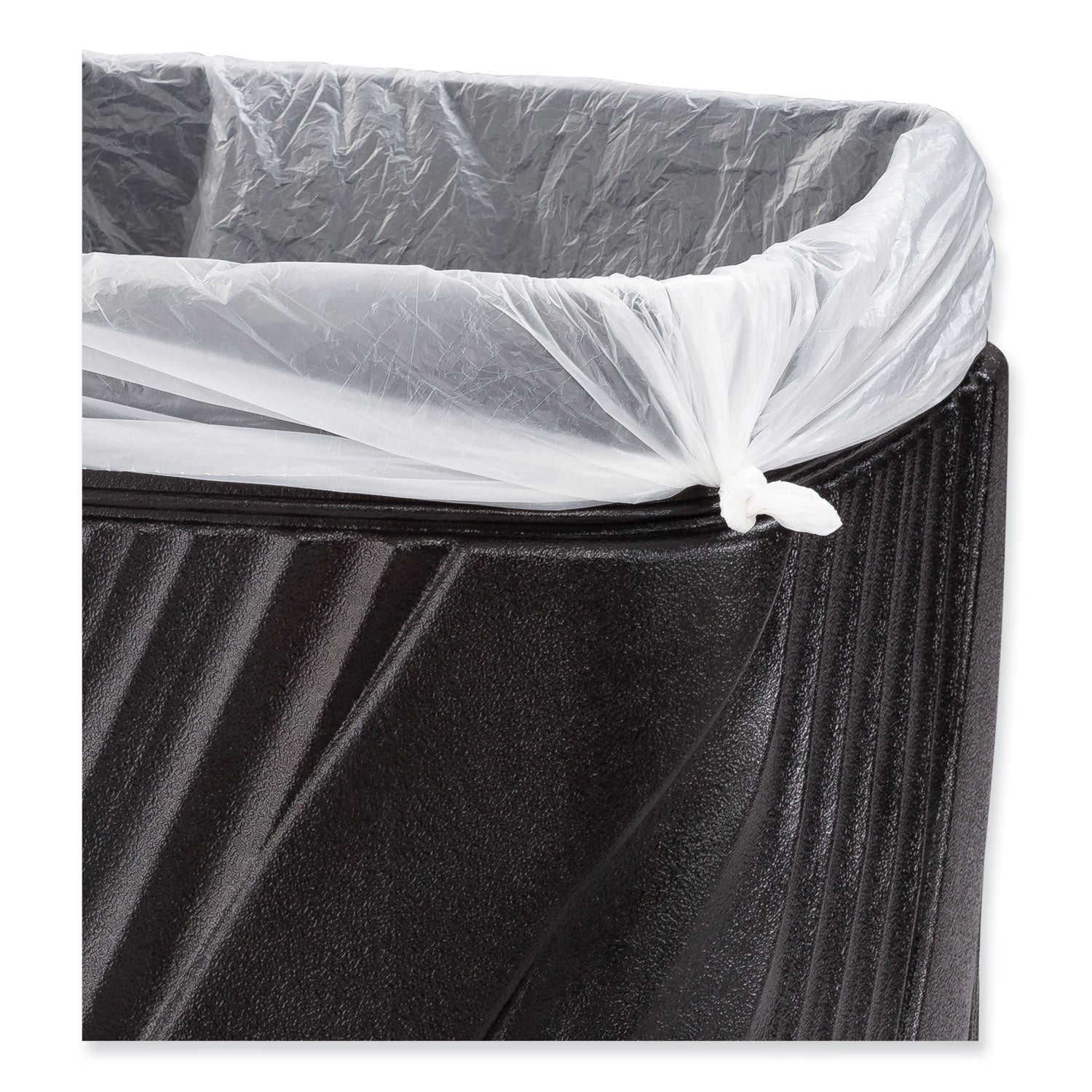 Receptacle Twist Can 38Gal Blk