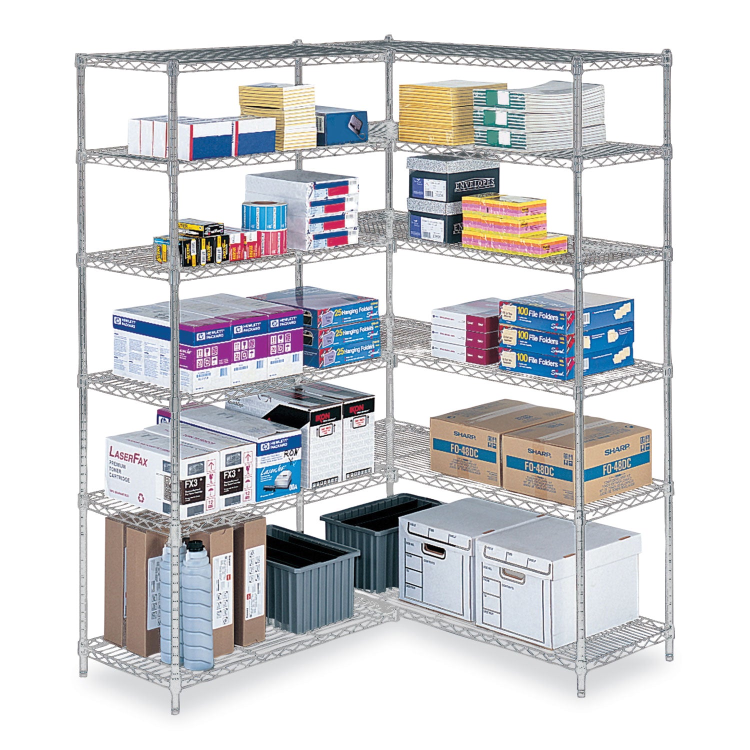 Shelving Wire Ind Shelf 2 Pk