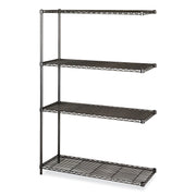 Shelving Wire Ind Add On Blk
