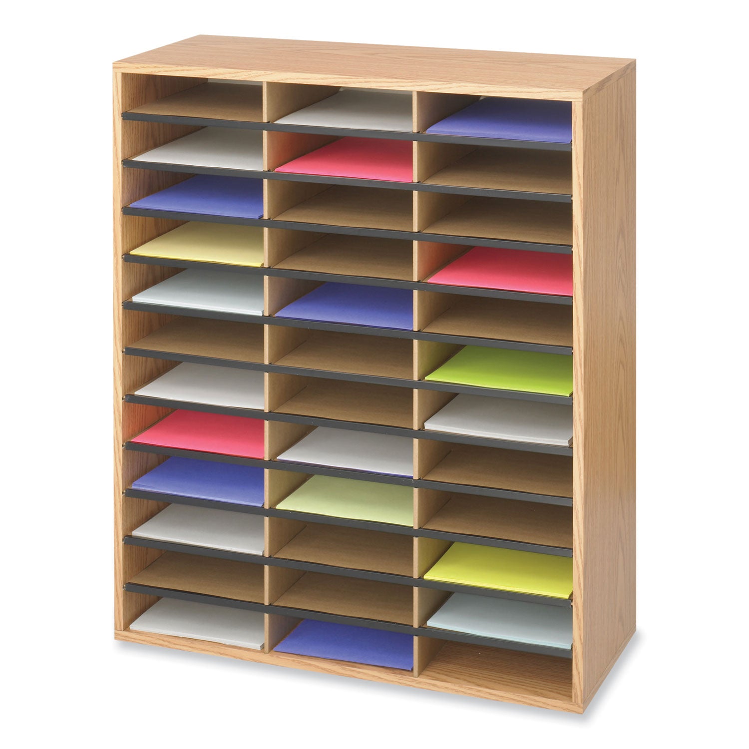 Orgnzr Wood Corr 36 Comp Mok