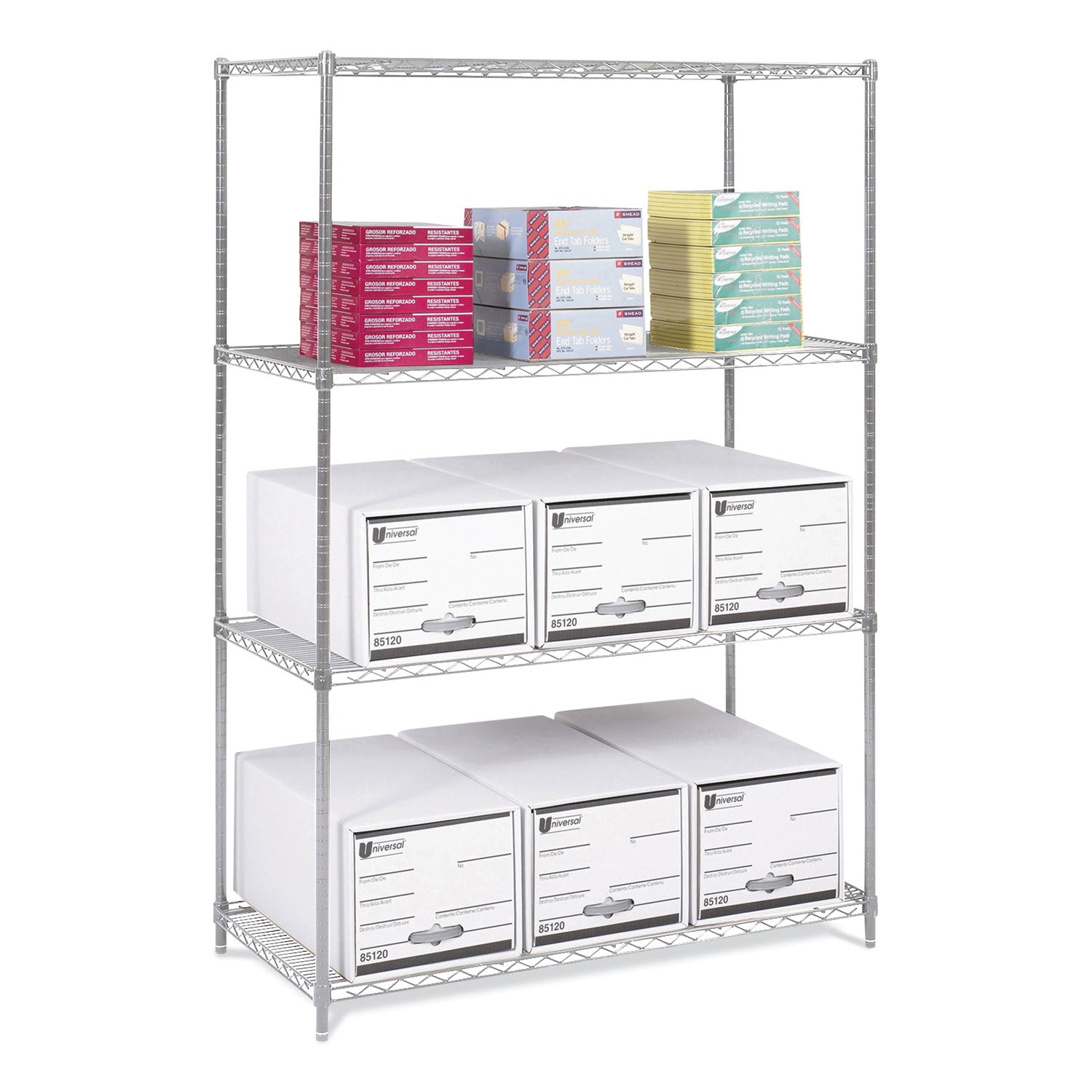 Shelving Wire Ind Starter Gry
