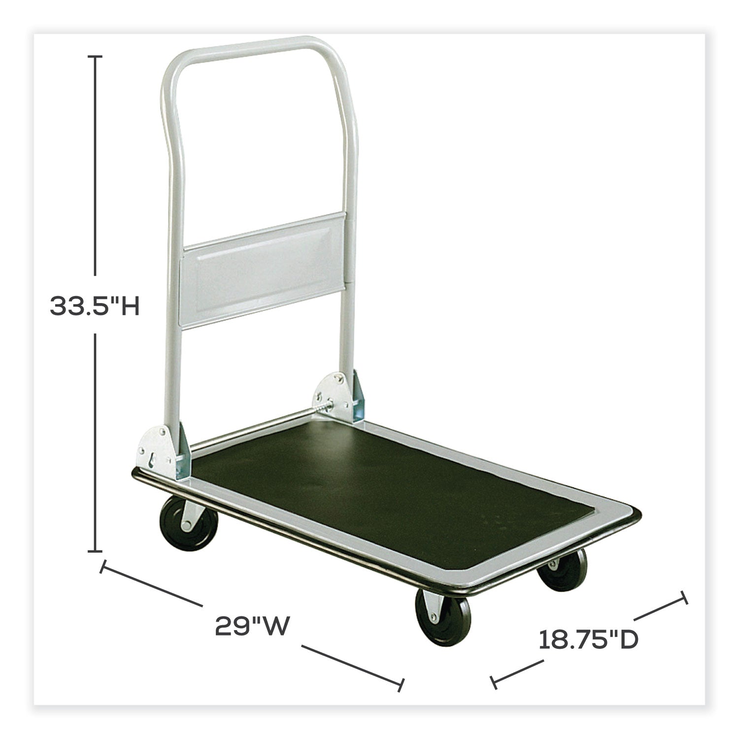 Handtruck Tuff Platform 400Lb