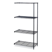 Shelving Wire Ind Add On Blk