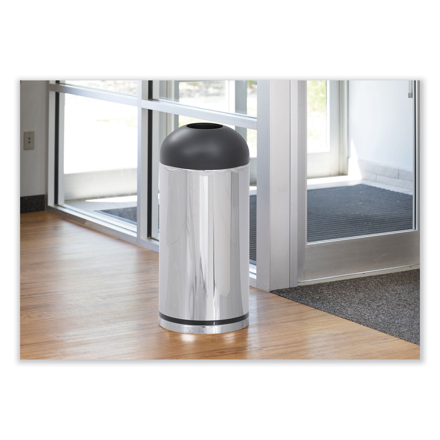 Receptacle S Open 15Gal Chrblk