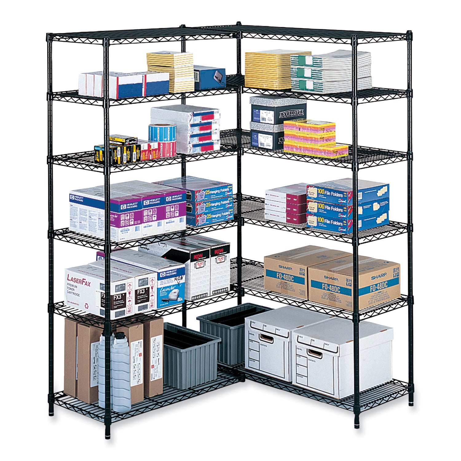 Shelving Wire Ind Shelf 2 Pk