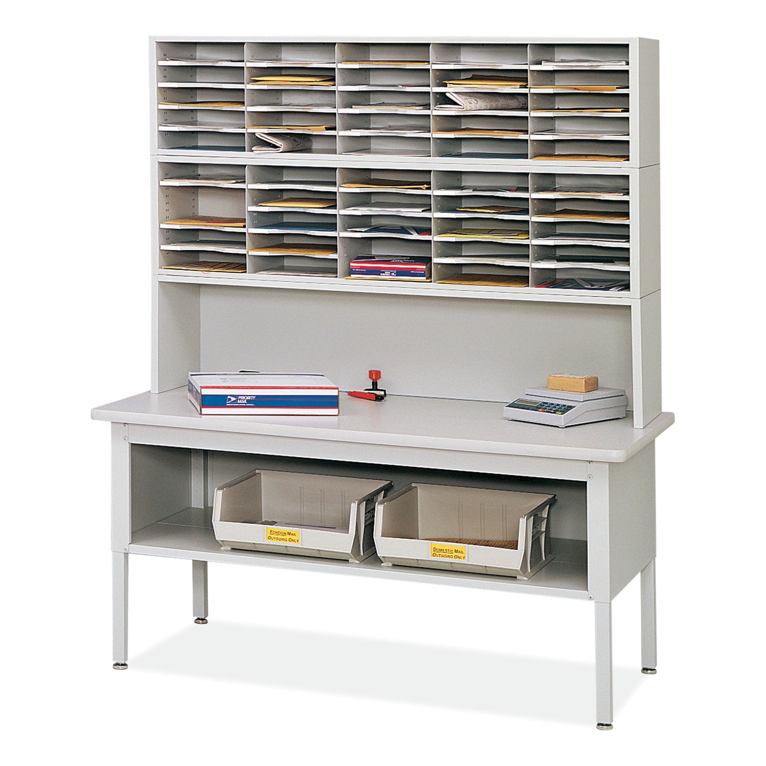 Riser Mail Sorter Blk
