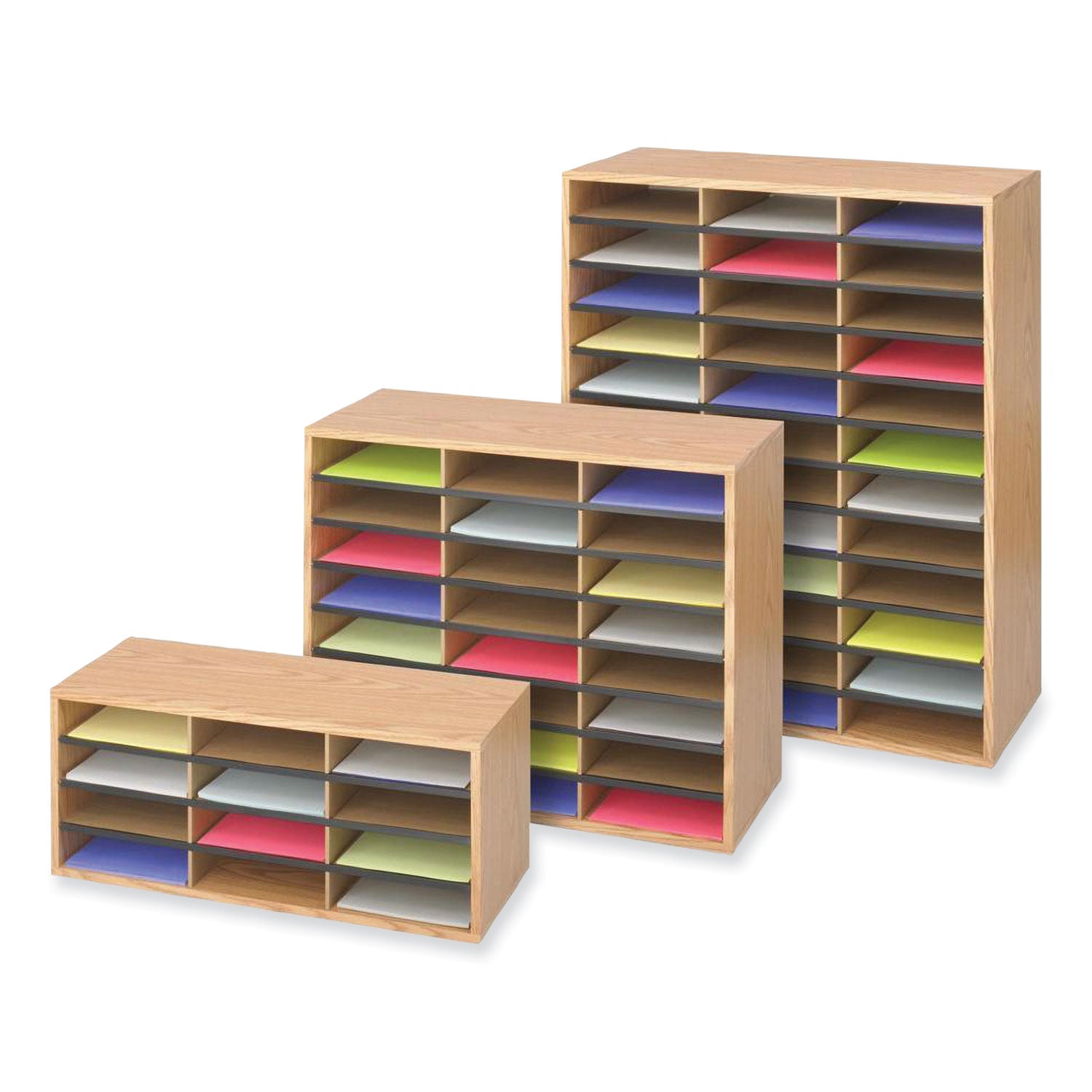 Orgnzr Wood Corr 12 Comp Mok