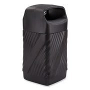 Receptacle Twist Can 38Gal Blk