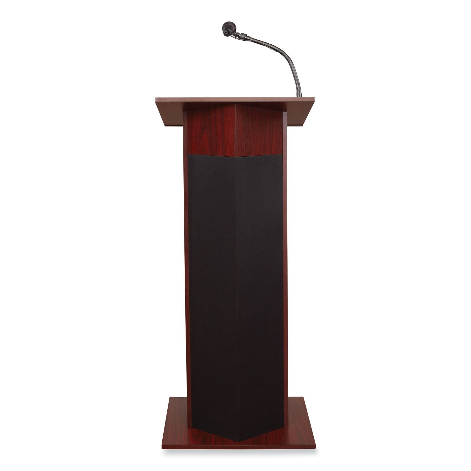 Oklahoma Sound® Power Plus Lectern, Color:  Mahogany