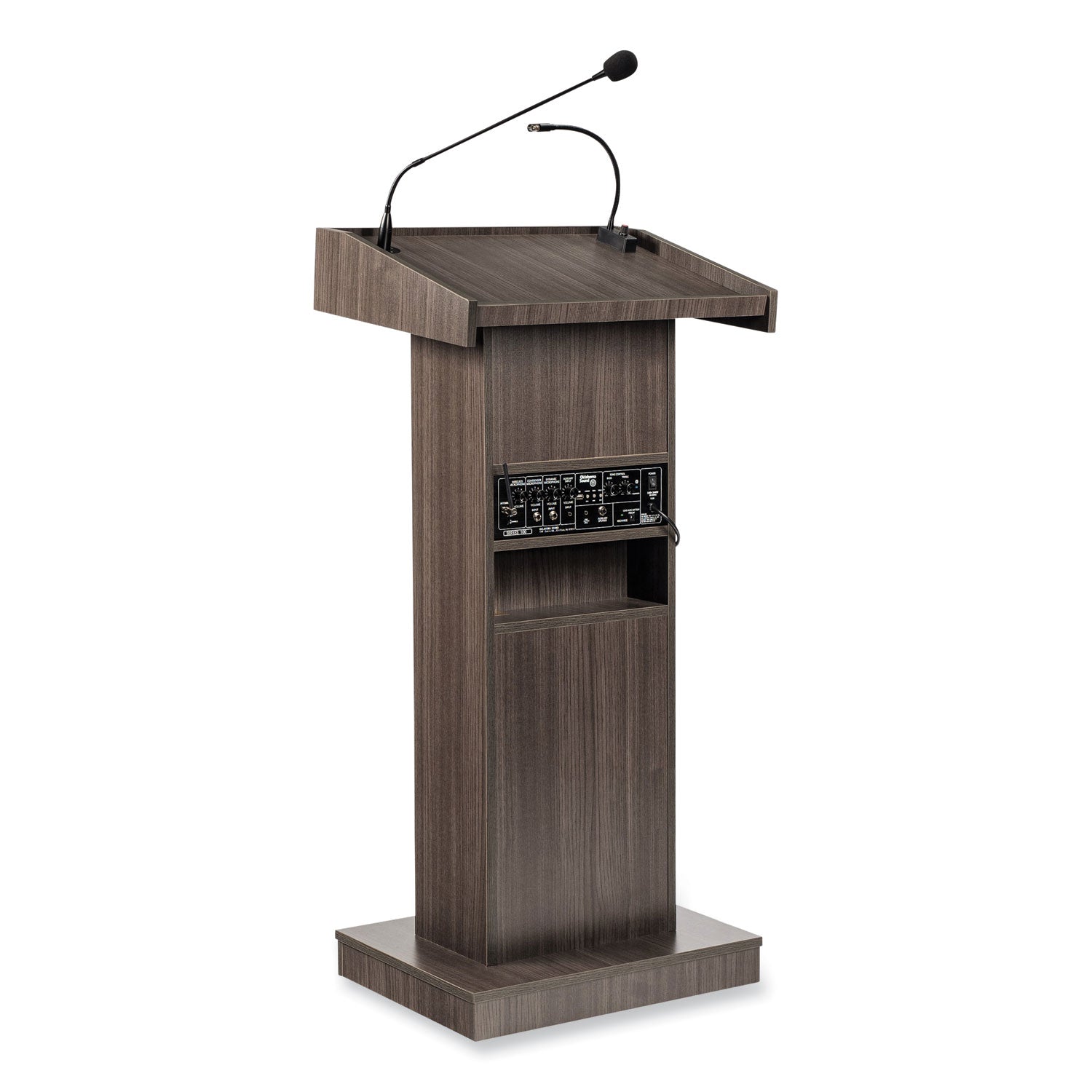 Oklahoma Sound® Orator Lectern, Color:  Ribbonwood