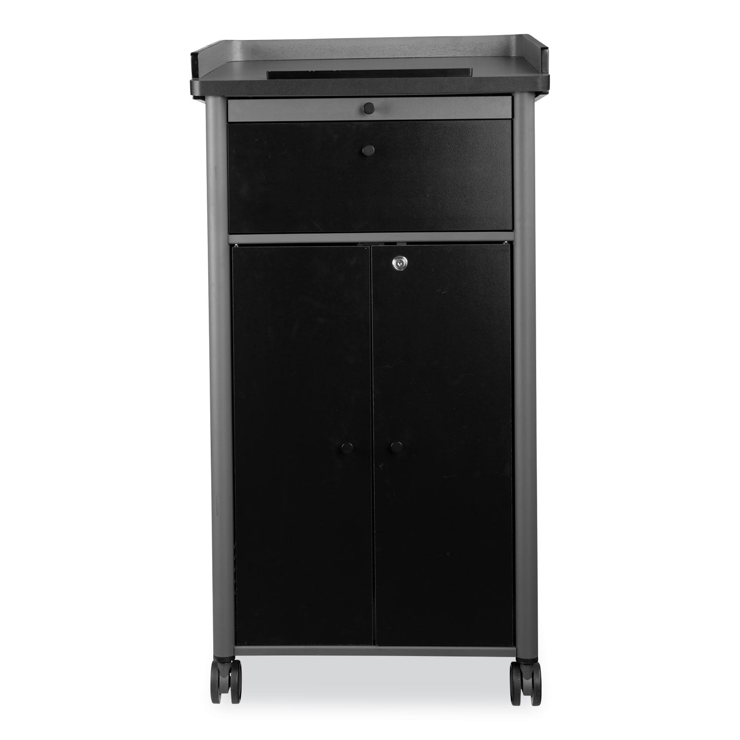 Oklahoma Sound® Greystone Lectern, Color: Charcoal
