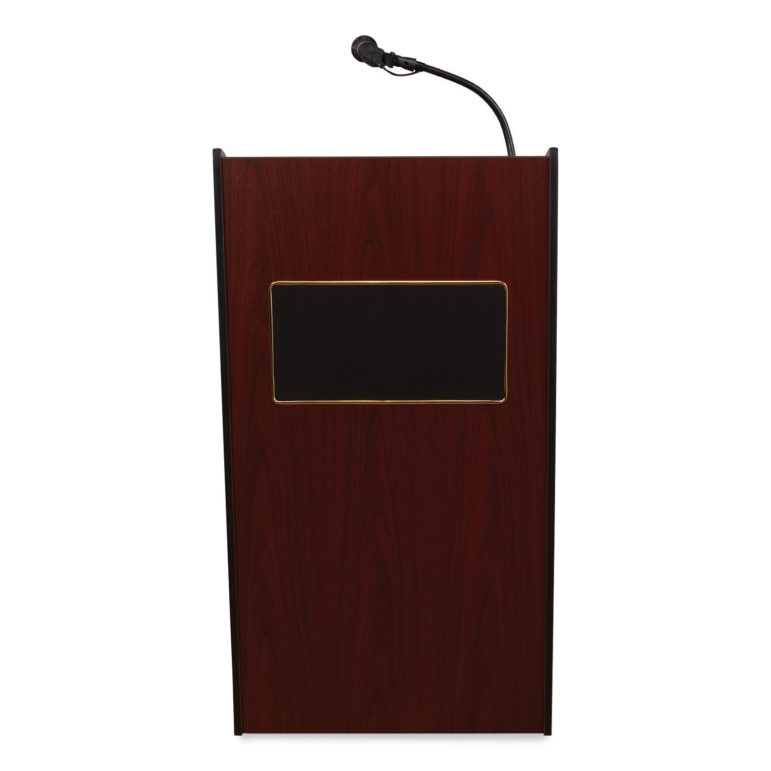 Oklahoma Sound® Aristocrat Sound Lectern, Color:  Mahogany