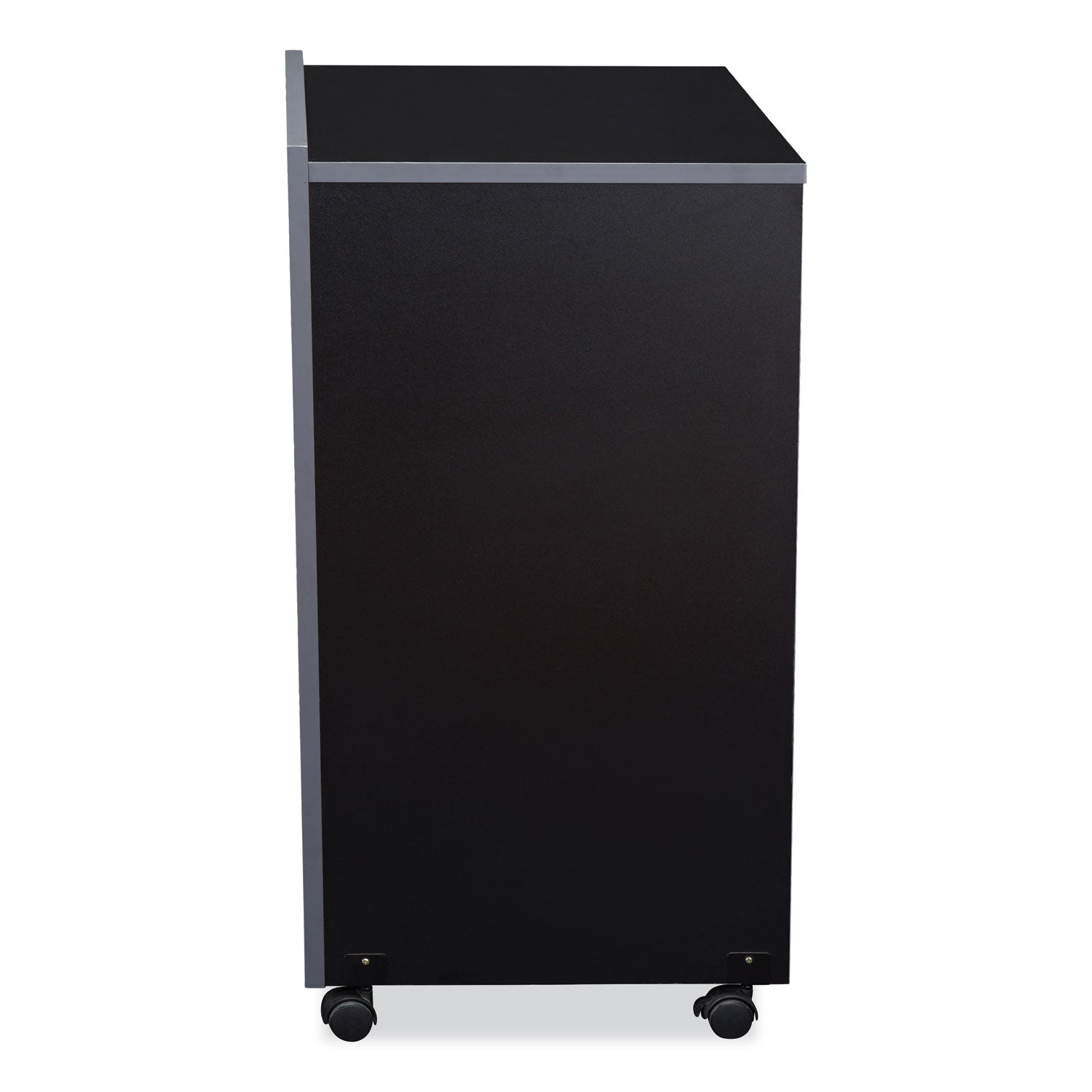 Oklahoma Sound® AV Cart/Lectern Base, Color: Black